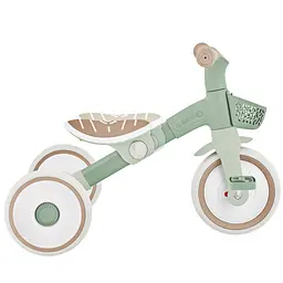 Велосипед дитячий  Globber Learning Trike 2в1 PLUS до 20 кг фісташковий (737-109) - мініатюра 2