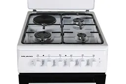 Плита комбінована Milano ML50 E21+біла (3+1) - мініатюра 3