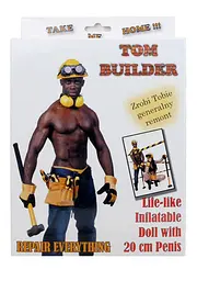 Надувна лялька Tom Builder Male Doll - мініатюра 5