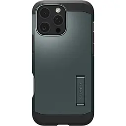 Протиударний чохол Spigen Tough Armor AI MagSafe Abyss Green для iPhone 16 Pro (ACS08148) - мініатюра 4