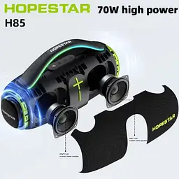 Портативна Bluetooth-колонка Hopestar H85 Black - мініатюра 2