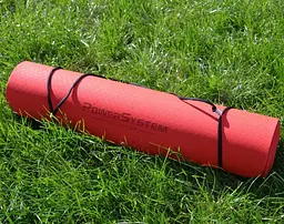 Килимок для йоги та фітнесу Power System PS-4060 TPE Yoga Mat Premium Red (183х61х0.6) (4060RD-0) - мініатюра 6