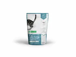 Вологий корм для кошенят з куркою і кроликом Nature's Protection Kitten with Chicken and Rabbit, 100г - мініатюра 2