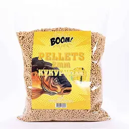 Принада в гранулах Pellets BOOM Кукурудза 900 г 2мм