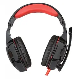 Ігрова гарнітура Real-EL GDX-8000 Vibration Surround 7.1 BackLit Black-Red (EL124100017) (GDX-8000) - мініатюра 2