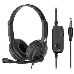 Гарнітура 2E CH12 USB Black (2E-CH12SJ) - мініатюра 2