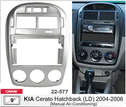 Перехідна рамка KIA Cerato Carav 22-577 - мініатюра 5