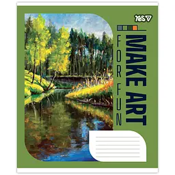 Зошит шкільний Yes Make art А5 18 аркуша клітинка 25 шт. (768624) - мініатюра 3