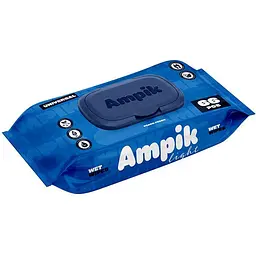 Вологі серветки Ampik Light універсальні 66 шт.
