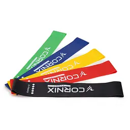 Резинки для фітнесу Cornix Mini Power Band набір 5 шт 1-20 кг XR-0045 - мініатюра 1