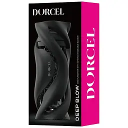 Мастурбатор Dorcel Deep Blow Black, подвійне використання