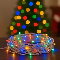 Гірлянда ColorWay LED 100 10м (8 функцій) різнокольорова (прозорий кабель) USB (CW-G-100L10UTMC) - мініатюра 4