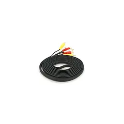 Кабель мультимедійний 3xRCA M to 3xRCA M 5.0m black Voltronic (YT-3хRCA(M)/3хRCA(M)-5.0G) - мініатюра 2