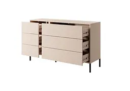 Комод Perfect Home Даст / Dast з 6 шухлядами 6S/138 Беж (PFH-091008) - мініатюра 2
