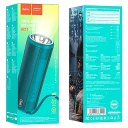 Bluetooth Колонка Hoco HC11 Bora sports Бірюзовий - мініатюра 4