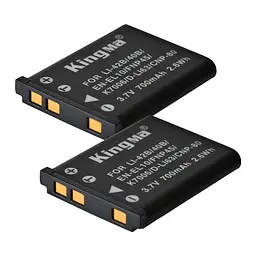 2-Pack KingMa Olympus LI-42B комплект з 2 акумуляторів
