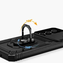 Панель BeCover Military для Samsung Galaxy A16 4G SM-A165/A16 5G SM-A166 Black (712158) - мініатюра 5