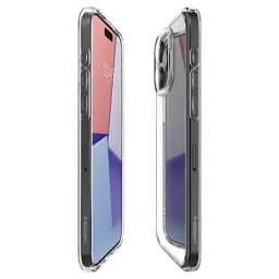 Прозорий чохол Spigen Ultra Hybrid Crystal Clear для iPhone 15 Pro Max (ACS06565) - мініатюра 5