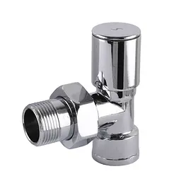 Кран вентильний кутовий з американкою Solomon 1/2″ chrom 1845 000002161