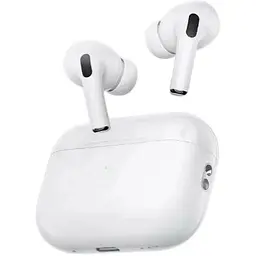 Навушники бездротові в кейсі Hoco EW90 True wireless ANC noise reduction BT headset білі