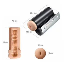 Інтерактивний смарт-мастурбатор Lovense Solace Pro - мініатюра 5