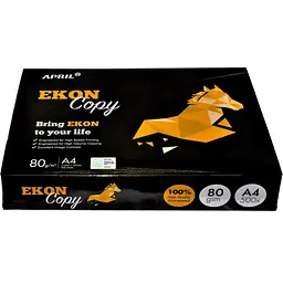 Папір A4, 80 г, 500 л, APRIL EKON класc C, APRIL (OP-EKON-A4-80-C) - мініатюра 2