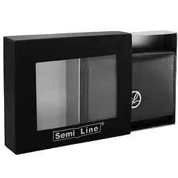 Гаманець жіночий шкіряний Semi Line RFID Black (P8272-0) - мініатюра 3