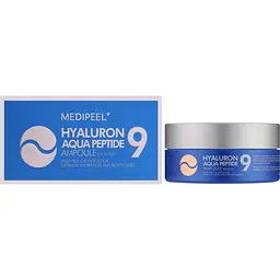 Гидрогелевые патчи глубокого увлажнения Medi-Peel Hyaluron Aqua Peptide 9 Ampoule Eye Patch с пептидами, 60 шт. - миниатюра 3