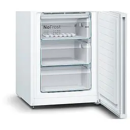 Холодильник із морозильною камерою Bosch KGN39XW326 - мініатюра 4