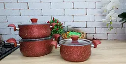 Набір посуду O.M.S. Collection 3027 Red