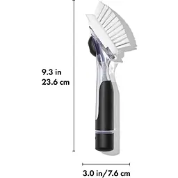Щітка Oxo Good Grips з диспенсером 23.6x7.6 см (12361700) - мініатюра 2