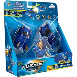 Ігровий набір машинок-трансформерів Fuzion Max Дашер (54003) - мініатюра 4