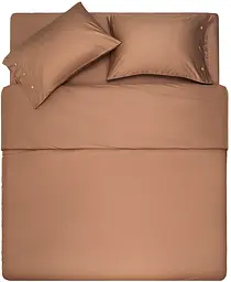 Простирадло на резинці Mix&Match 180x200+30см 100% бавовна сатин коричневий ARDESTO pbe0050599