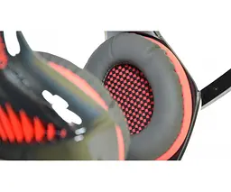 Навушники з мікрофоном Microlab G6 1,2 м Black+red - мініатюра 3