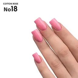 Гель-лак для нігтів 18 Cotton Rose Shelly 12 мл - мініатюра 3