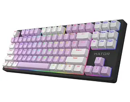 Клавіатура ігрова механічна Hator HTK520BLW Rockfall 2 Mecha Signature Edition - мініатюра 3