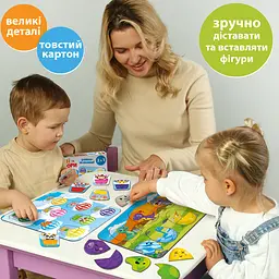 Гра настільна Ludum Емоції та кольори рамки-вкладиші 2 в 1 (ME5032-17) - мініатюра 5