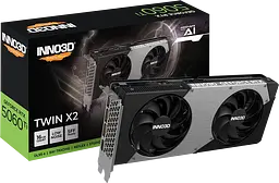 Відеокарта GeForce RTX 5060 Ti 16GB Inno3D TWIN X2 (N506T2-16D7-191073N)