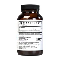 Природний гормон Bluebonnet Nutrition DHEA 25 mg, 60 вегакапсул оптимізація гормональних рівнів - мініатюра 2