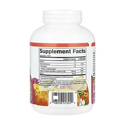 Vitamin C 500 mg - 90 Chewable Wafers Peach Passion Fruit and Mango - мініатюра 2