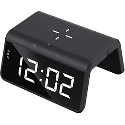 Розумний годинник Havit W320 15W 3 в 1 з бездротовою зарядкою чорний (HV-W320) - мініатюра 3