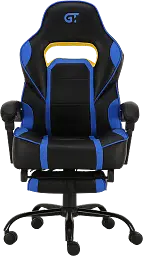 Геймерське крісло GT Racer чорне із синім (X-2748 Black/Blue) - мініатюра 2