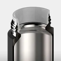 Термос Xiaomi MiJia Mini Thermal Cup 350 мл чорний (MJMNBWB01WC) - мініатюра 3