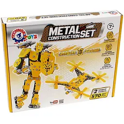 Дитячий Конструктор Металевий "Robot Drone" 570 Деталей TechnoK