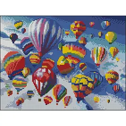 Алмазна мозаїка без підрамника "Подорож" ZAV3040-43, 30х40 см