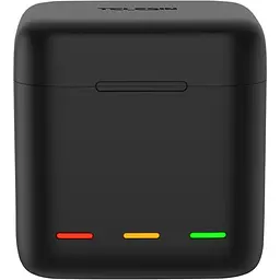 Зарядний пристрій Telesin 3-Channel Battery Charger для HERO 9/10/11 (GP-BCG-901) [76677] - мініатюра 4