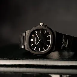 Чоловічий водостійкий наручний годинник Lee Cooper Brand (Чорний) - мініатюра 4