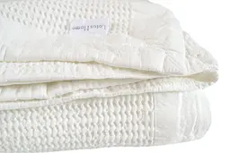 Покривало Lotus Home - Rius off white молочний 240x260 - мініатюра 4
