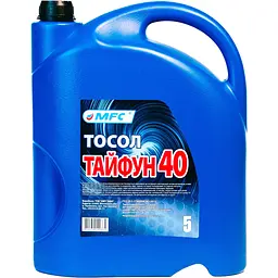 Тосол МФК Тайфун -40 -20ºС 5 л синий
