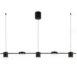 Світильник підвісний Friendlylight Motvikt PL5 Black FL5094
